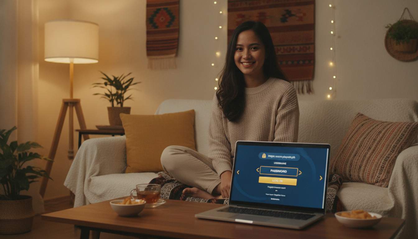 Secure login interface